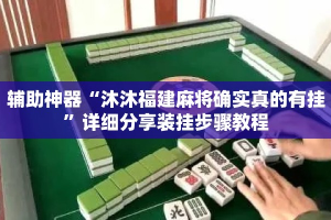 辅助神器“沐沐福建麻将确实真的有挂”详细分享装挂步骤教程