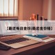 【最近每日金价/最近金价格】