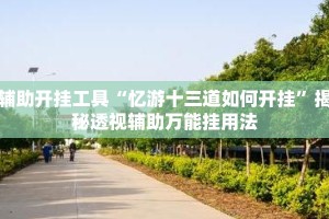 辅助开挂工具“忆游十三道如何开挂”揭秘透视辅助万能挂用法