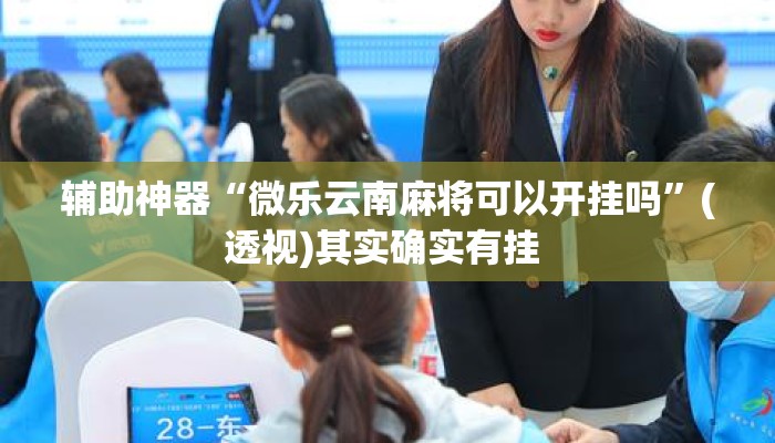 辅助神器“微乐云南麻将可以开挂吗”(透视)其实确实有挂 