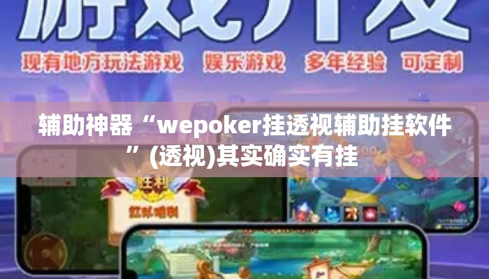 辅助神器“wepoker挂透视辅助挂软件”(透视)其实确实有挂 