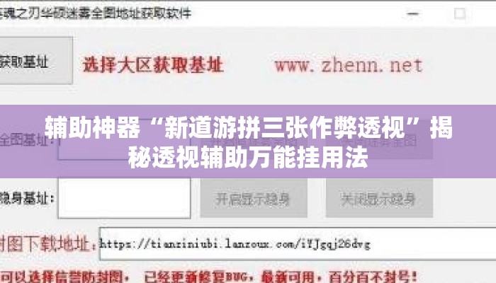 辅助神器“新道游拼三张作弊透视”揭秘透视辅助万能挂用法