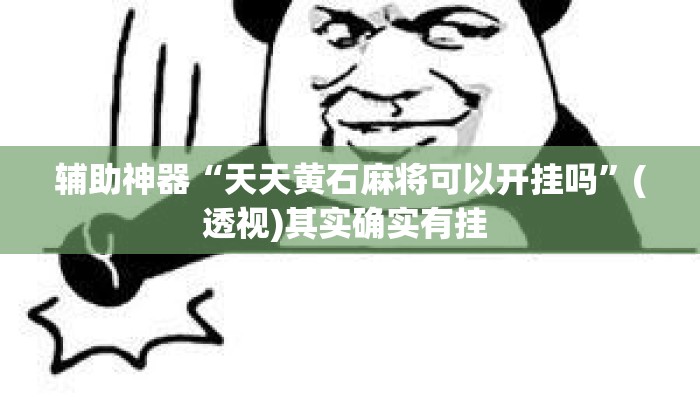 万能开挂辅助“新道游棋牌透视作弊”(透视)其实确实有挂 