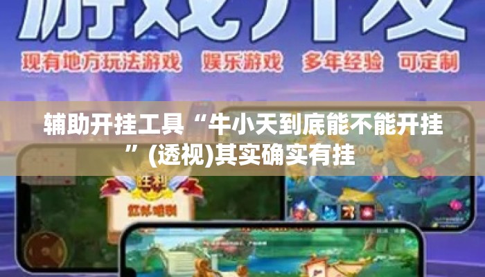 辅助开挂工具“牛小天到底能不能开挂”(透视)其实确实有挂 