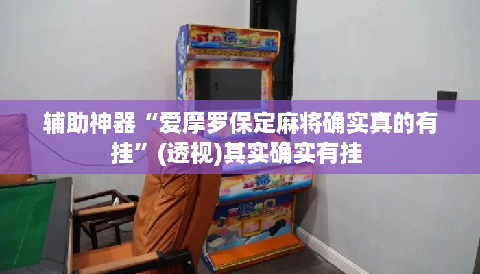 辅助神器“爱摩罗保定麻将确实真的有挂”(透视)其实确实有挂 