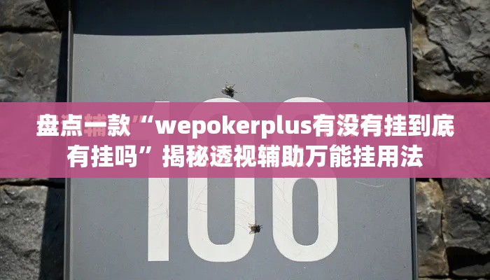 盘点一款“wepokerplus有没有挂到底有挂吗”揭秘透视辅助万能挂用法
