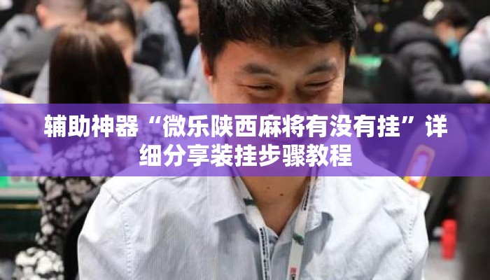 辅助神器“微乐陕西麻将有没有挂”详细分享装挂步骤教程