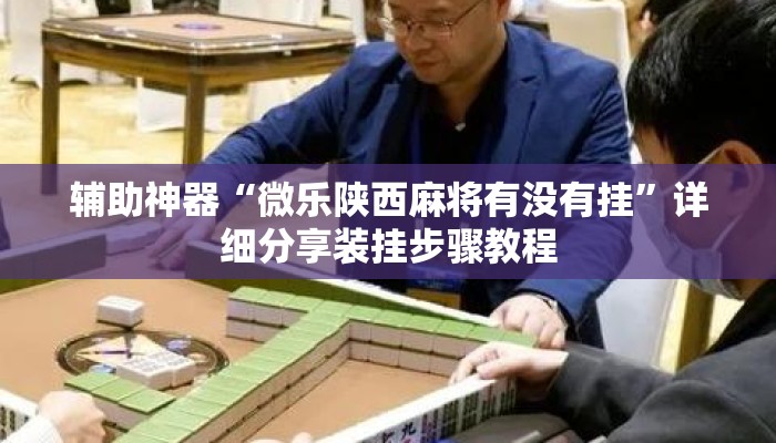 辅助神器“微乐陕西麻将有没有挂”详细分享装挂步骤教程