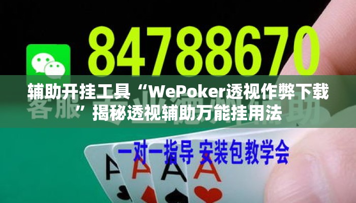 辅助开挂工具“WePoker透视作弊下载”揭秘透视辅助万能挂用法