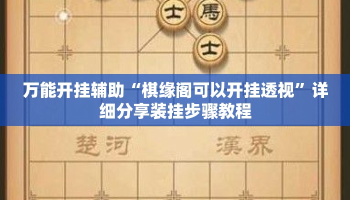 万能开挂辅助“棋缘阁可以开挂透视	”详细分享装挂步骤教程