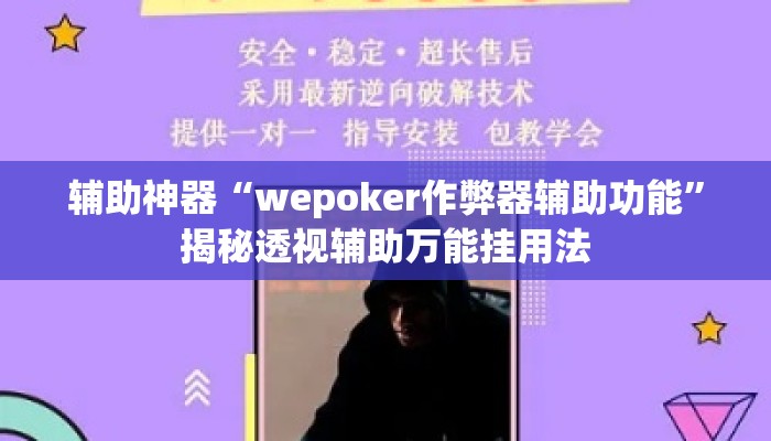 辅助神器“wepoker作弊器辅助功能	”揭秘透视辅助万能挂用法