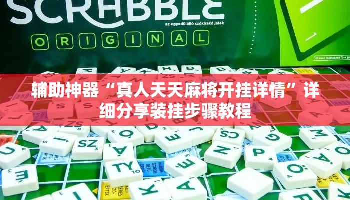 辅助神器“真人天天麻将开挂详情”详细分享装挂步骤教程