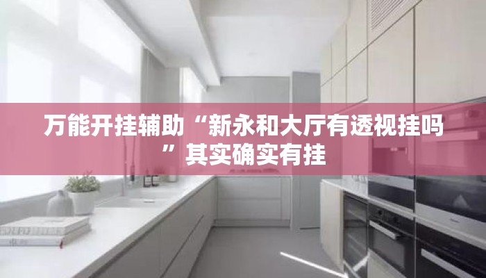 万能开挂辅助“新永和大厅有透视挂吗”其实确实有挂