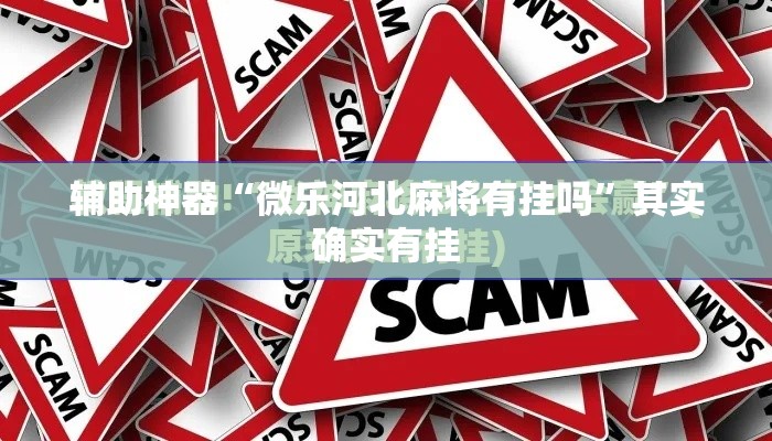 辅助神器“微乐河北麻将有挂吗”其实确实有挂