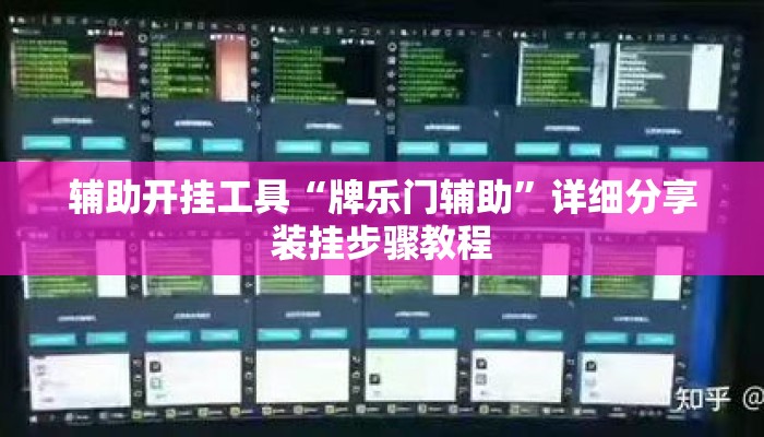 辅助开挂工具“牌乐门辅助”详细分享装挂步骤教程