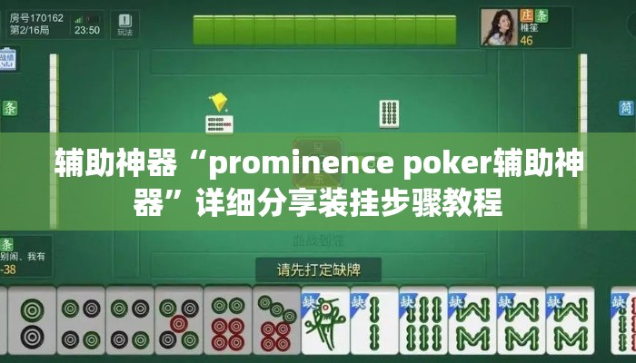 辅助神器“prominence poker辅助神器	”详细分享装挂步骤教程