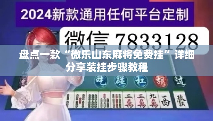盘点一款“微乐山东麻将免费挂”详细分享装挂步骤教程