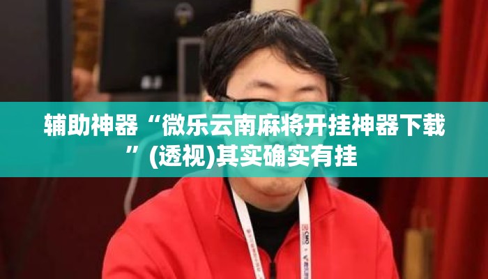 辅助神器“微乐云南麻将开挂神器下载	”(透视)其实确实有挂 