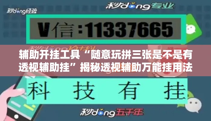 辅助开挂工具“随意玩拼三张是不是有透视辅助挂”揭秘透视辅助万能挂用法