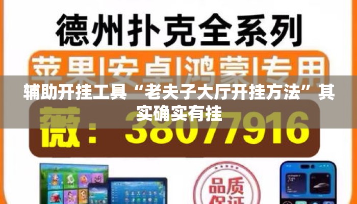 辅助开挂工具“老夫子大厅开挂方法”其实确实有挂