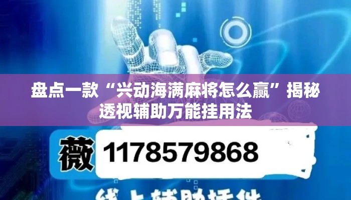 盘点一款“兴动海满麻将怎么赢”揭秘透视辅助万能挂用法