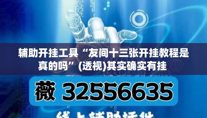 辅助开挂工具“友间十三张开挂教程是真的吗	”(透视)其实确实有挂 