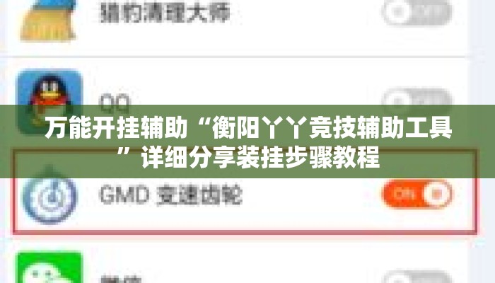 万能开挂辅助“衡阳丫丫竞技辅助工具	”详细分享装挂步骤教程