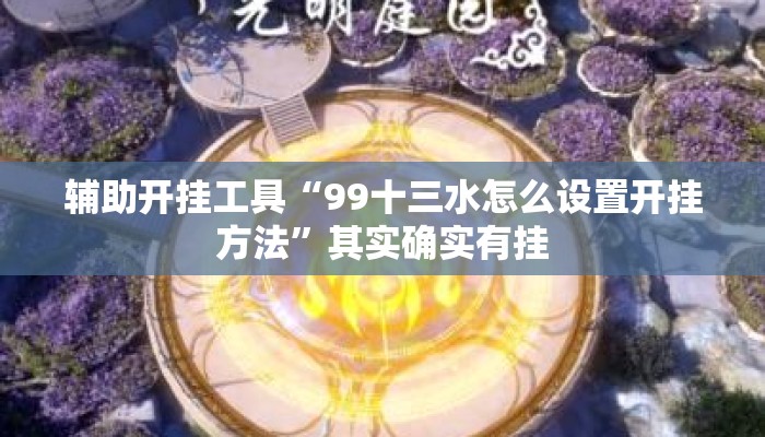 辅助开挂工具“99十三水怎么设置开挂方法”其实确实有挂