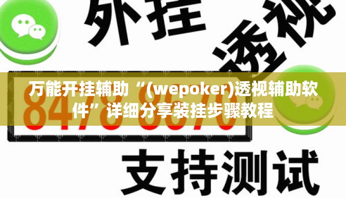 万能开挂辅助“(wepoker)透视辅助软件”详细分享装挂步骤教程