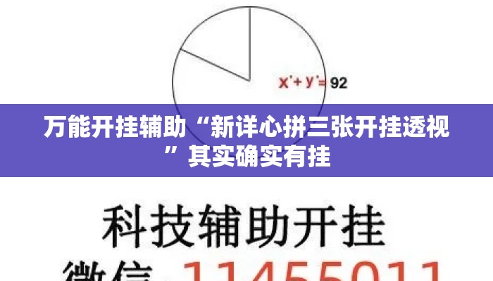 万能开挂辅助“新详心拼三张开挂透视”其实确实有挂
