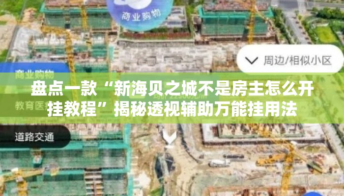 盘点一款“新海贝之城不是房主怎么开挂教程	”揭秘透视辅助万能挂用法
