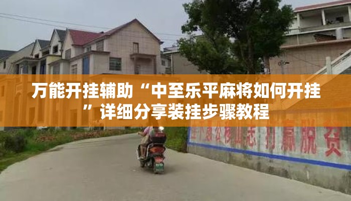 万能开挂辅助“中至乐平麻将如何开挂”详细分享装挂步骤教程