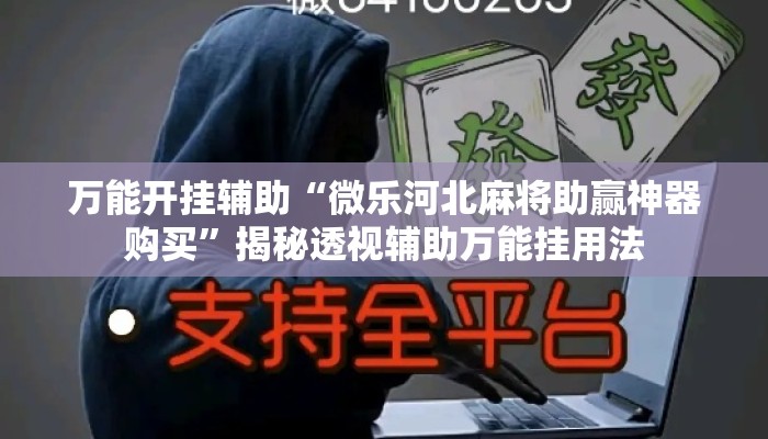 万能开挂辅助“微乐河北麻将助赢神器购买	”揭秘透视辅助万能挂用法