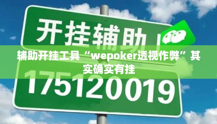 辅助开挂工具“wepoker透视作弊	”其实确实有挂
