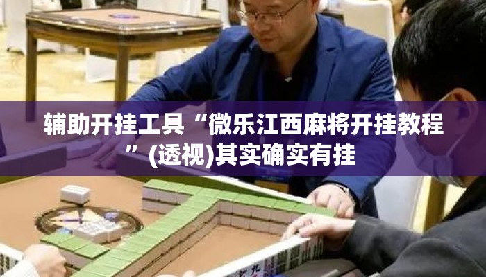 辅助开挂工具“微乐江西麻将开挂教程	”(透视)其实确实有挂 
