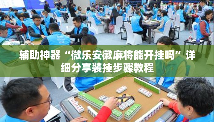 辅助神器“微乐安徽麻将能开挂吗”详细分享装挂步骤教程
