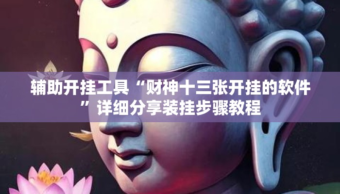 辅助开挂工具“财神十三张开挂的软件”详细分享装挂步骤教程