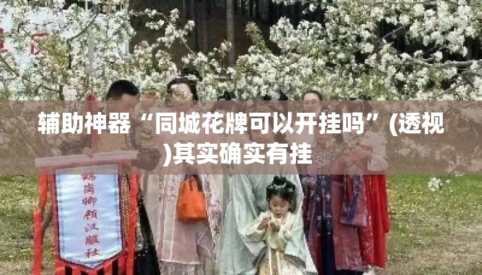 辅助神器“同城花牌可以开挂吗”(透视)其实确实有挂 