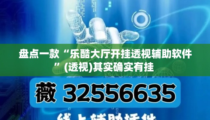 盘点一款“乐酷大厅开挂透视辅助软件	”(透视)其实确实有挂 