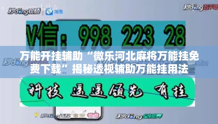 万能开挂辅助“微乐河北麻将万能挂免费下载”揭秘透视辅助万能挂用法