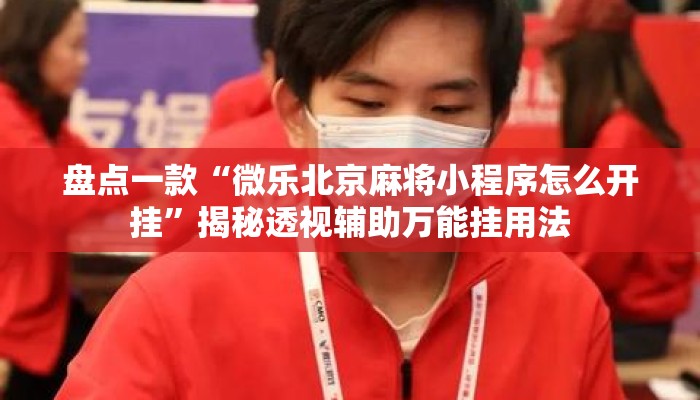 盘点一款“微乐北京麻将小程序怎么开挂”揭秘透视辅助万能挂用法