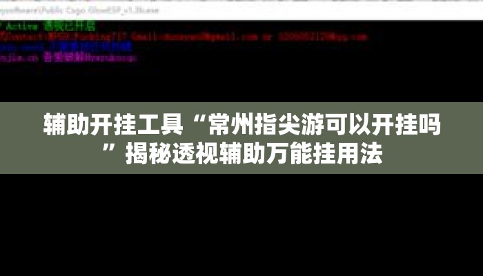辅助开挂工具“常州指尖游可以开挂吗”揭秘透视辅助万能挂用法