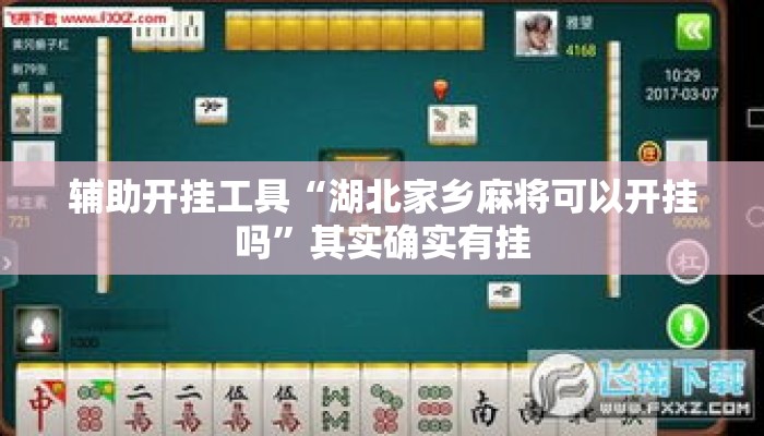 辅助开挂工具“湖北家乡麻将可以开挂吗	”其实确实有挂