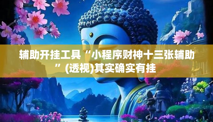 辅助开挂工具“小程序财神十三张辅助	”(透视)其实确实有挂 