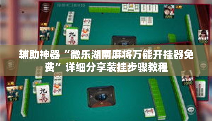 辅助神器“微乐湖南麻将万能开挂器免费”详细分享装挂步骤教程