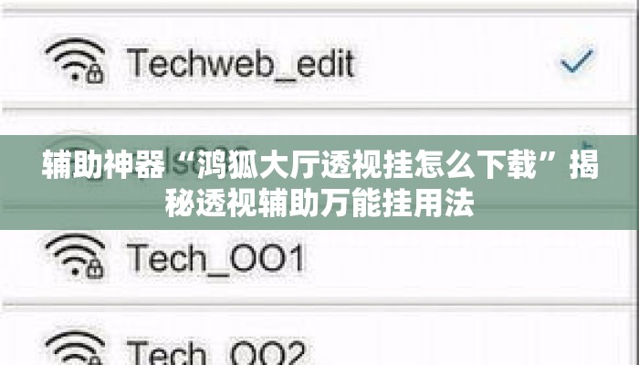 辅助神器“鸿狐大厅透视挂怎么下载”揭秘透视辅助万能挂用法