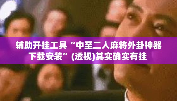 辅助开挂工具“中至二人麻将外卦神器下载安装”(透视)其实确实有挂 