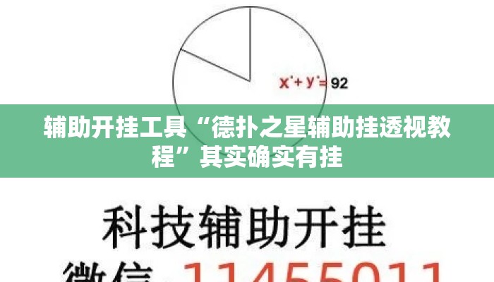辅助开挂工具“德扑之星辅助挂透视教程”其实确实有挂