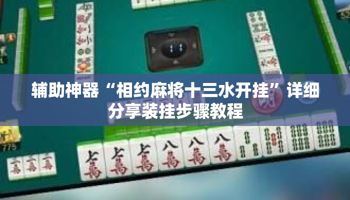 辅助神器“相约麻将十三水开挂”详细分享装挂步骤教程