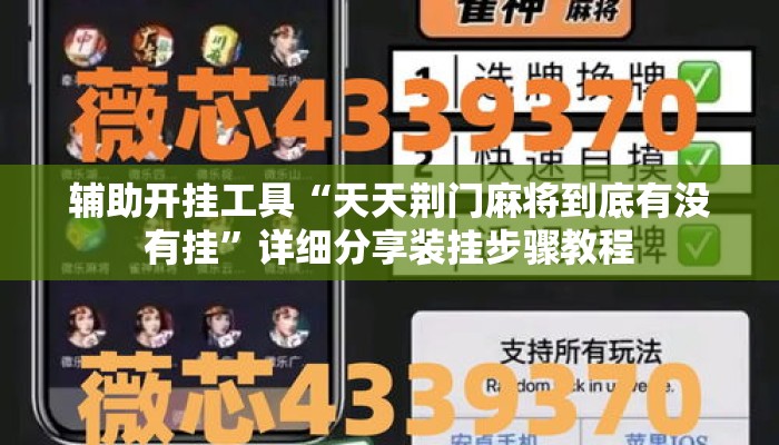 辅助神器“手机麻将通用挂	”(透视)其实确实有挂 